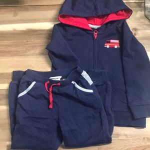 Firetruck Sweatsuit! 2T
